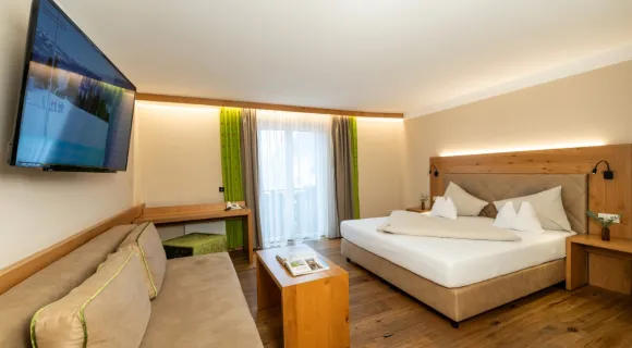 Doppelzimmer Murmeltier mit Balkon